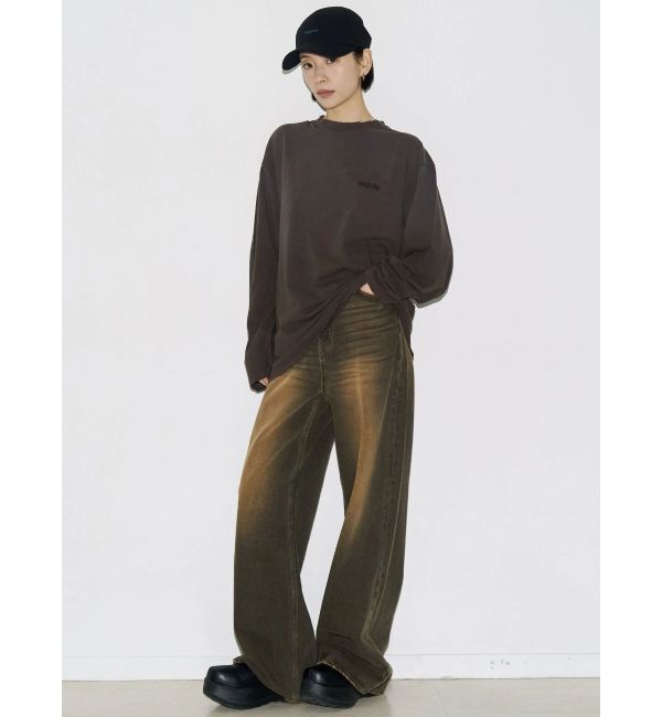 EMODA「【VEQUM】RIM WIDE JEANS」|デニム|