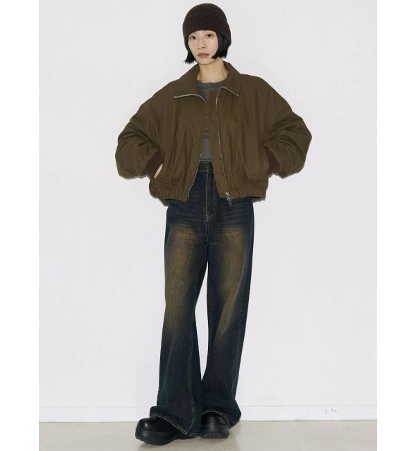 EMODA「【VEQUM】RIM WIDE JEANS」|デニム|