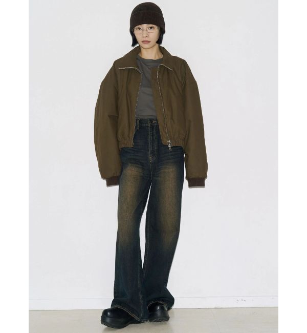 EMODA「【VEQUM】RIM WIDE JEANS」|デニム|