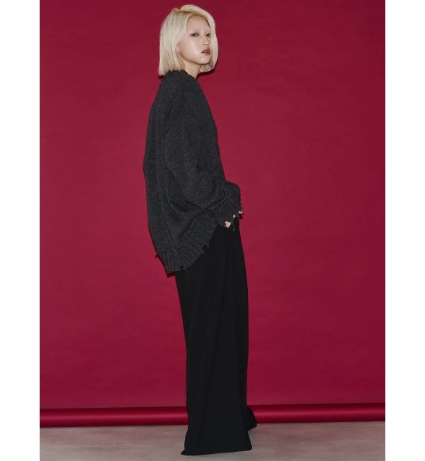 EMODA「【VEQUM】SHETLAND WOOL CLUSH CD」|カーディガン|