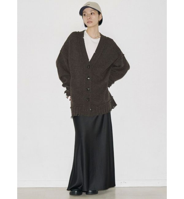 EMODA「【VEQUM】SHETLAND WOOL CLUSH CD」|カーディガン|