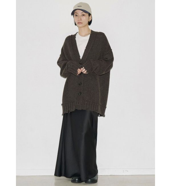 EMODA「【VEQUM】SHETLAND WOOL CLUSH CD」|カーディガン|