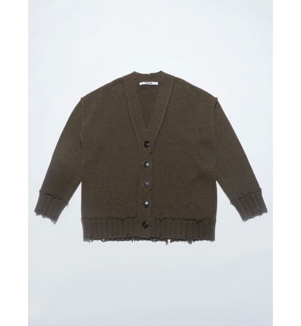 EMODA「【VEQUM】SHETLAND WOOL CLUSH CD」|カーディガン|