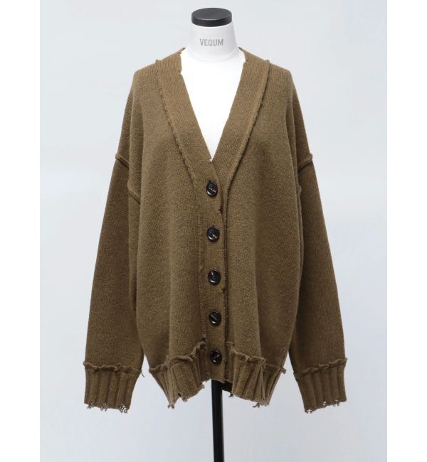 EMODA「【VEQUM】SHETLAND WOOL CLUSH CD」|カーディガン|