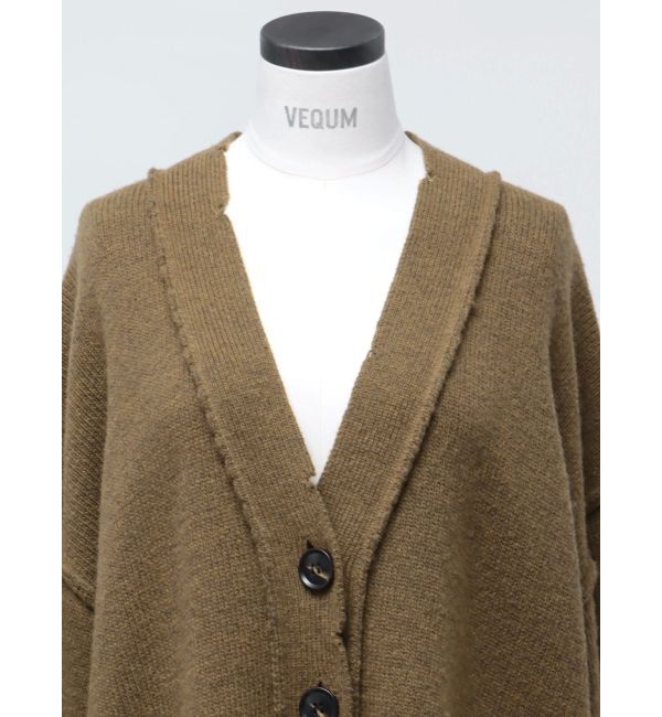 EMODA「【VEQUM】SHETLAND WOOL CLUSH CD」|カーディガン|