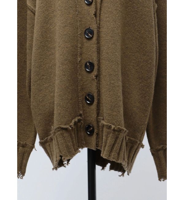 EMODA「【VEQUM】SHETLAND WOOL CLUSH CD」|カーディガン|