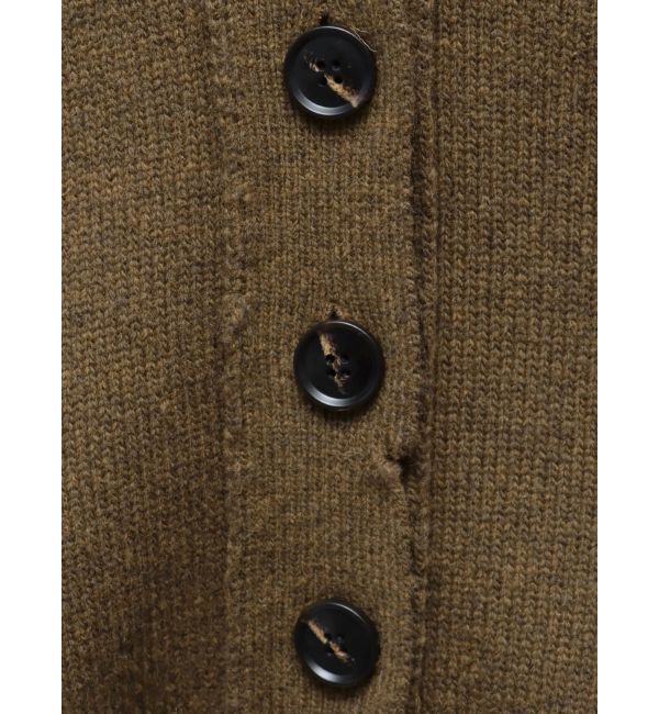 EMODA「【VEQUM】SHETLAND WOOL CLUSH CD」|カーディガン|