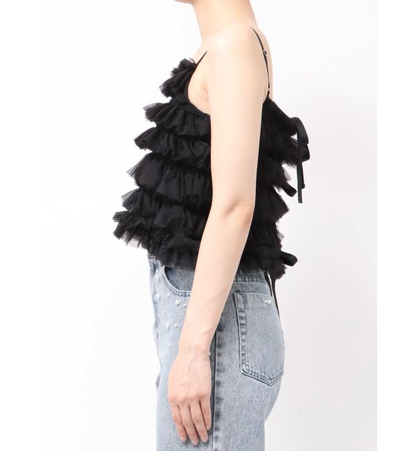 MERCURYDUO「チュールティアードトップス」|シャツ・ブラウス|