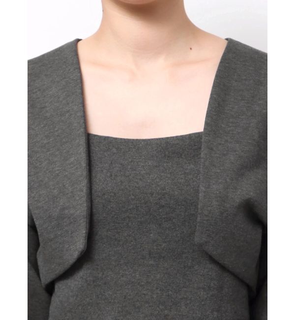 MERCURYDUO「【WEB限定】裏毛キャミアンサンブル」|Tシャツ・カットソー|