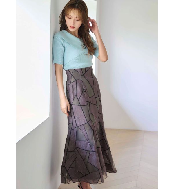 MERCURYDUO「クロスニット」|ニット・セーター|