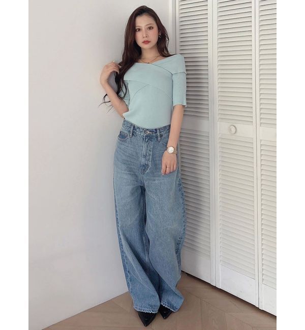 MERCURYDUO「クロスニット」|ニット・セーター|