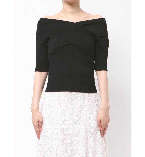 MERCURYDUO「クロスニット」|ニット・セーター|