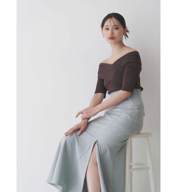 MERCURYDUO「クロスニット」|ニット・セーター|