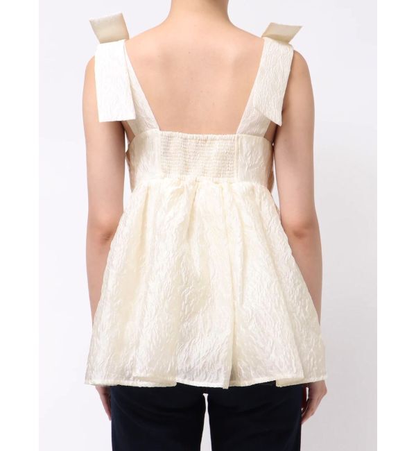 MERCURYDUO「ボリュームペプラムチュニック」|シャツ・ブラウス|