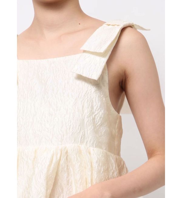 MERCURYDUO「ボリュームペプラムチュニック」|シャツ・ブラウス|