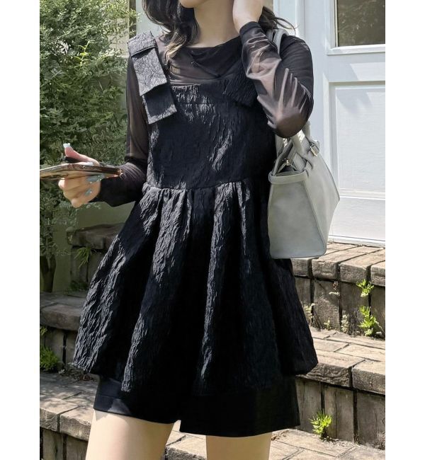 MERCURYDUO「ボリュームペプラムチュニック」|シャツ・ブラウス|