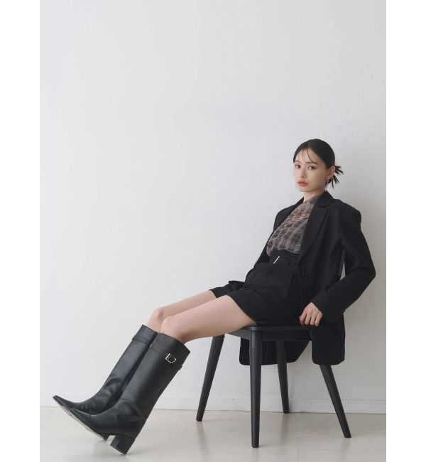 MERCURYDUO「シアーアシメドレープ2WAYトップス」|その他|