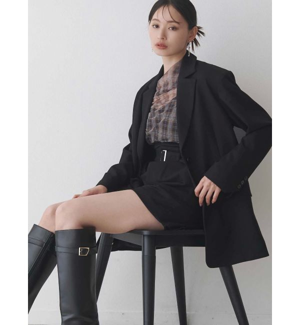 MERCURYDUO「シアーアシメドレープ2WAYトップス」|その他|