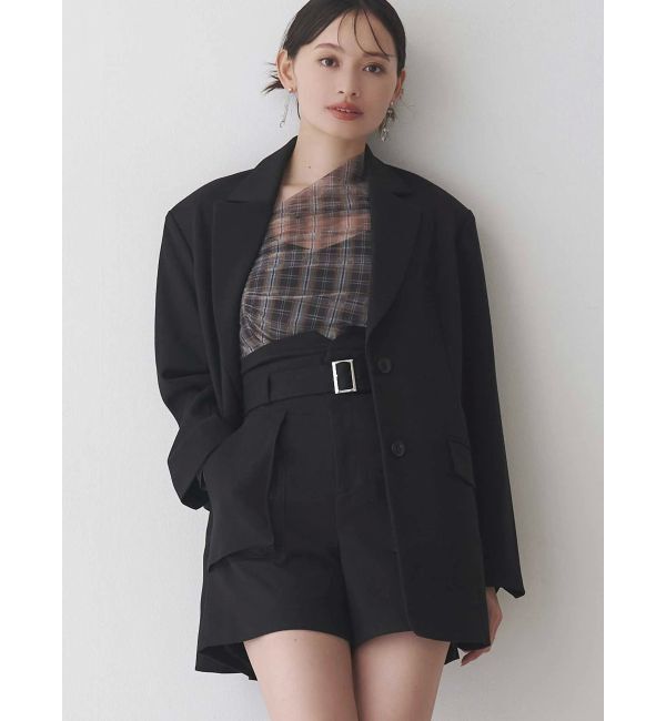 MERCURYDUO「シアーアシメドレープ2WAYトップス」|その他|