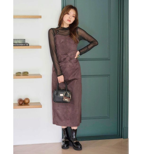 MERCURYDUO「シアーアシメドレープ2WAYトップス」|その他|