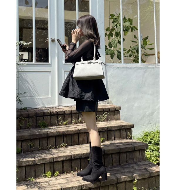 MERCURYDUO「シアーアシメドレープ2WAYトップス」|その他|