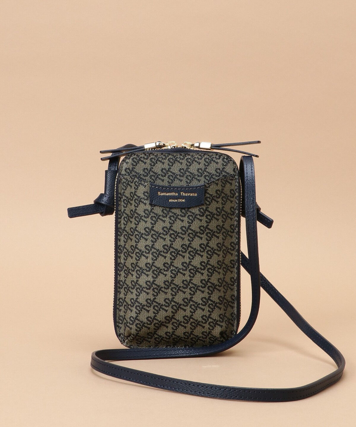 Samantha Thavasa「STオレール　スマホショルダー」|ショルダー・メッセンジャー|ネイビー