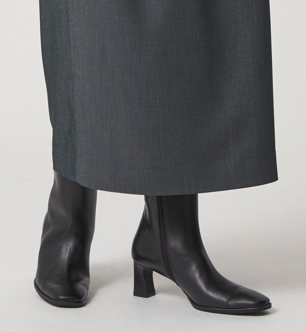 ODETTE E ODILE「スクエアプレーン ショートブーツ60&uarr;」|ショートブーツ|