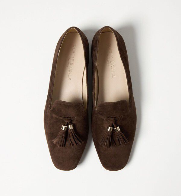 ODETTE E ODILE「【WEB限定】タッセルオペラ フラット15■&uarr;」|ローファー|DK.BROWN