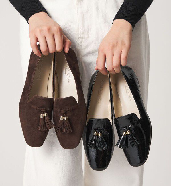 ODETTE E ODILE「【WEB限定】タッセルオペラ フラット15■&uarr;」|ローファー|