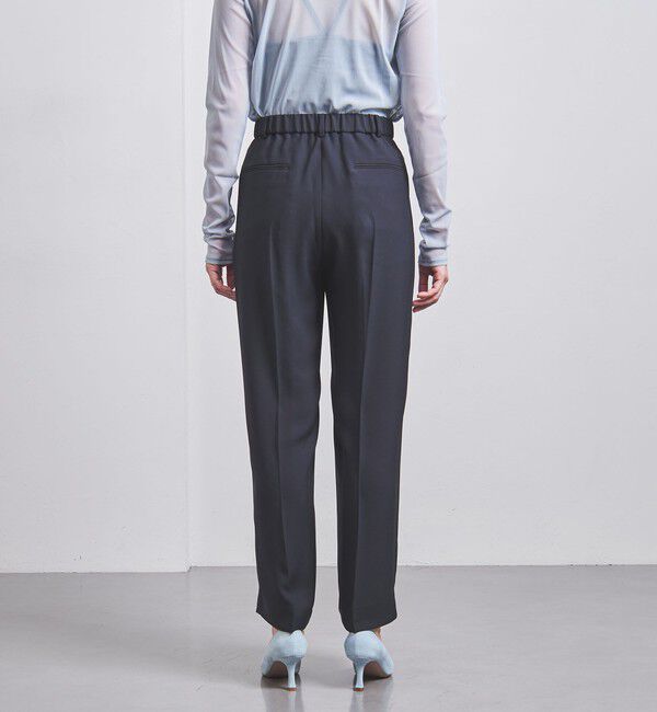 UNITED ARROWS「ポリエステル 2タック ワイドパンツ」|スラックス|