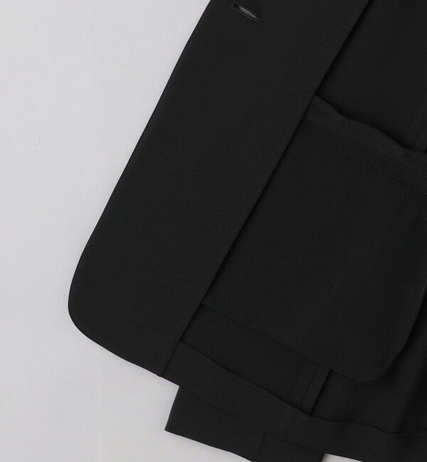 UNITED ARROWS「FEEL CLEAN Vノーカラー ジャケット」|ノーカラージャケット|