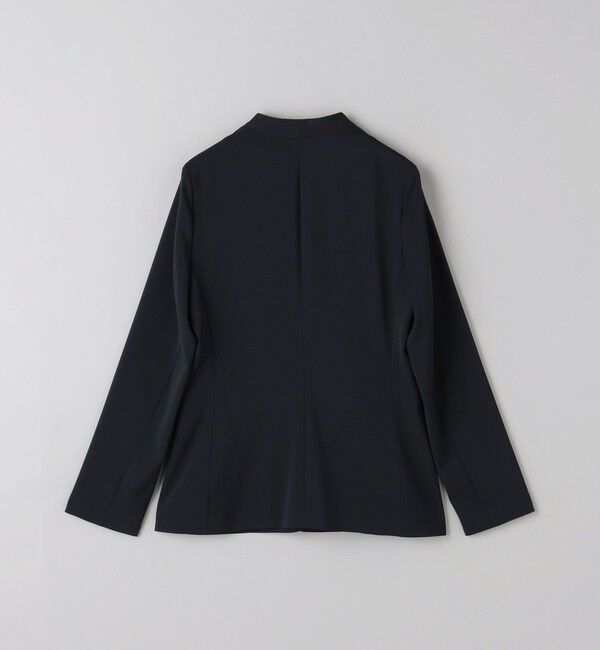 UNITED ARROWS「FEEL CLEAN Vノーカラー ジャケット」|ノーカラージャケット|