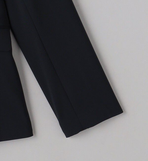 UNITED ARROWS「FEEL CLEAN Vノーカラー ジャケット」|ノーカラージャケット|