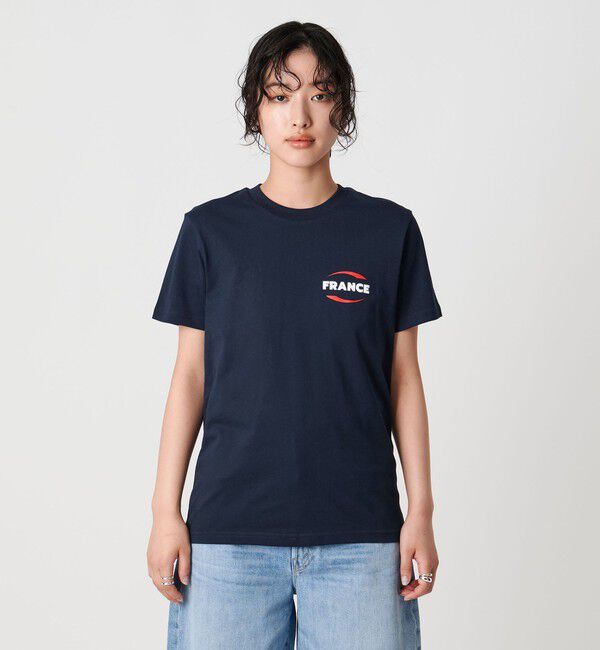 UNITED ARROWS「＜Les Petits Basics＞FRANCE プリントTシャツ」|Tシャツ・カットソー|