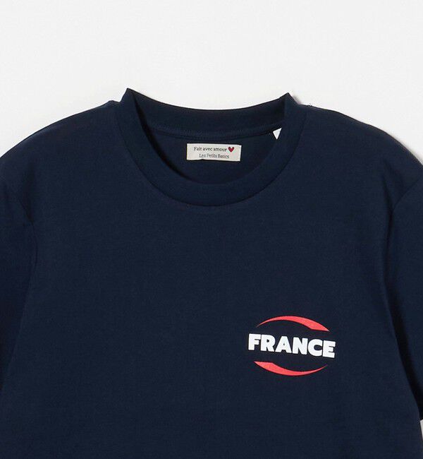 UNITED ARROWS「＜Les Petits Basics＞FRANCE プリントTシャツ」|Tシャツ・カットソー|