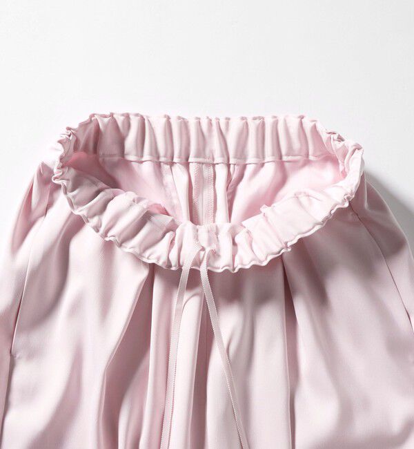 UNITED ARROWS「クリーン サテン ワイドパンツ ‐ウォッシャブル‐」|チノ|