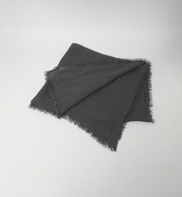 UNITED ARROWS「＜ASAUCE MELER＞LI GAUZE ストール」|ストール|DK.GRAY
