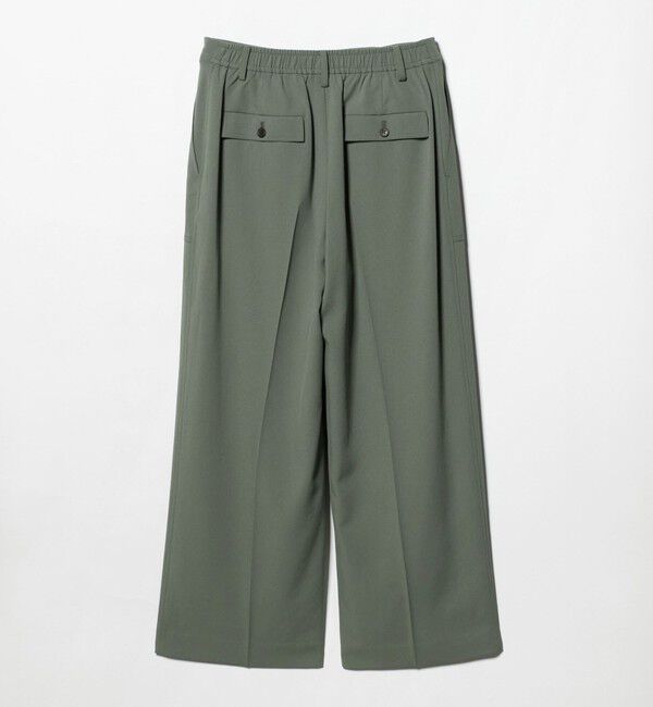 UNITED ARROWS「アセテートポリエステル ベイカーパンツ」|チノ|