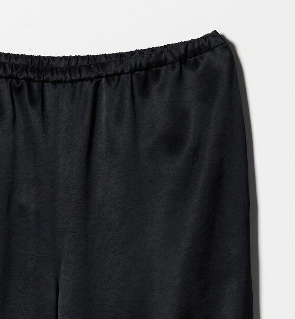 UNITED ARROWS「サテン 3Dリボン パンツ ‐ウォッシャブル‐」|チノ|