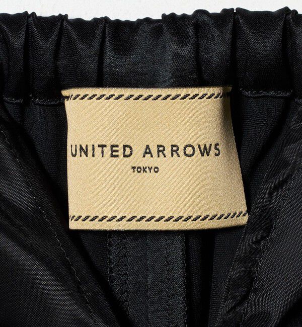 UNITED ARROWS「サテン 3Dリボン パンツ ‐ウォッシャブル‐」|チノ|