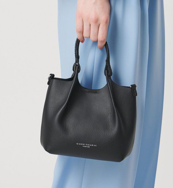 UNITED ARROWS「＜GIANNI CHIARINI＞DUA バッグ」|ハンドバッグ|BLACK