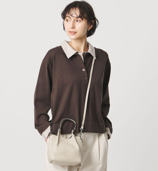 UNITED ARROWS「＜GIANNI CHIARINI＞DUA バッグ」|ハンドバッグ|NATURAL