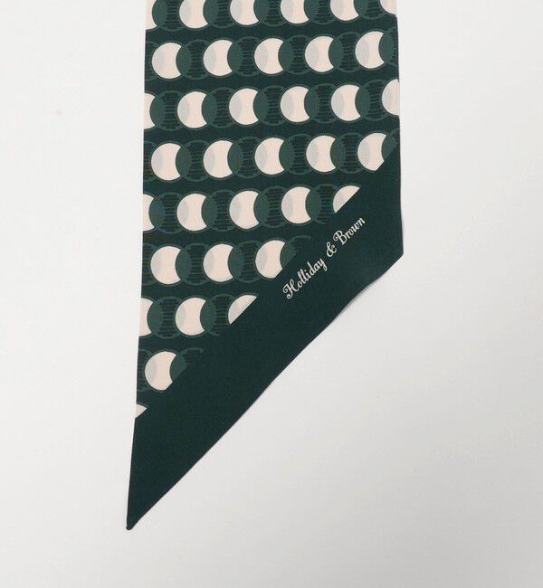UNITED ARROWS「＜HOLLIDAY＆BROWN＞サークル プリント ストール」|マフラー|
