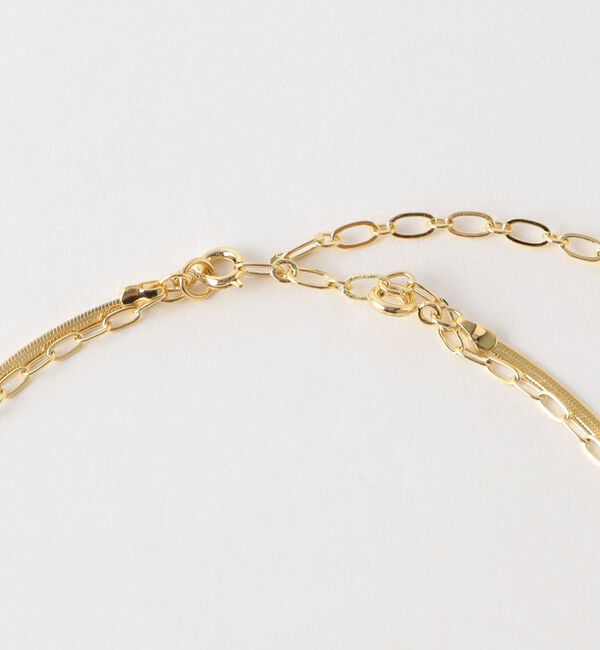 UNITED ARROWS green label relaxing「スネークチェーン＆コイン 3WAY ネックレス」|ネックレス|