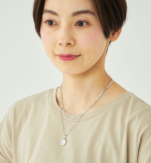 UNITED ARROWS green label relaxing「スネークチェーン＆コイン 3WAY ネックレス」|ネックレス|