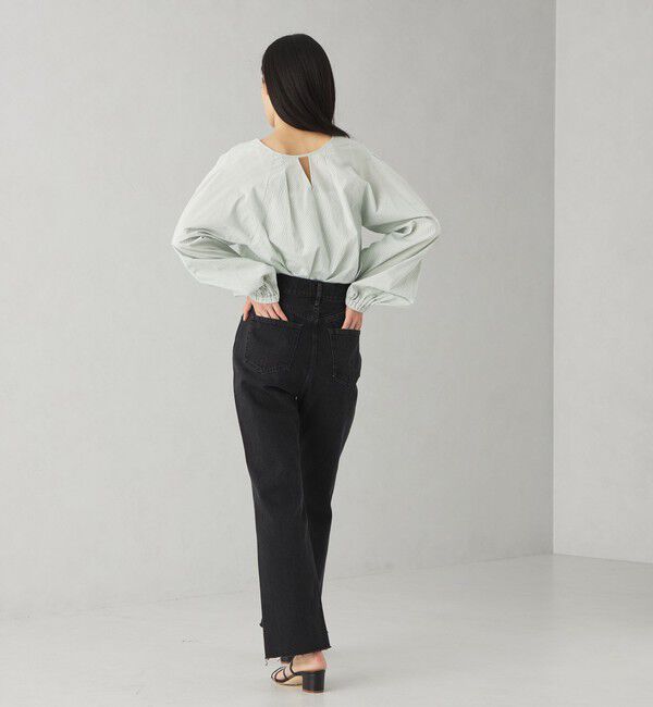 EMMEL REFINES「＜EMMEL REFINES＞EM カットオフ スキニー デニムパンツ」|デニム|