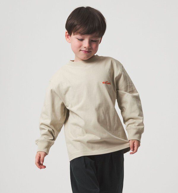 UNITED ARROWS green label relaxing「＜WILD THINGS＞プリント ロングTシャツ / キッズ 110cm-130cm」|Tシャツ・カットソー|