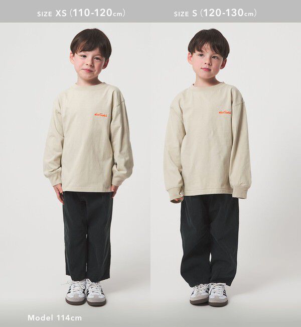 UNITED ARROWS green label relaxing「＜WILD THINGS＞プリント ロングTシャツ / キッズ 110cm-130cm」|Tシャツ・カットソー|