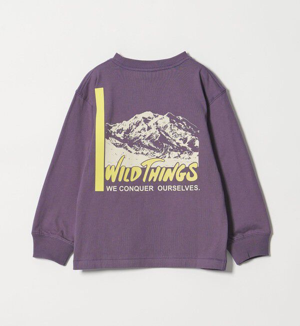 UNITED ARROWS green label relaxing「＜WILD THINGS＞プリント ロングTシャツ / キッズ 110cm-130cm」|Tシャツ・カットソー|