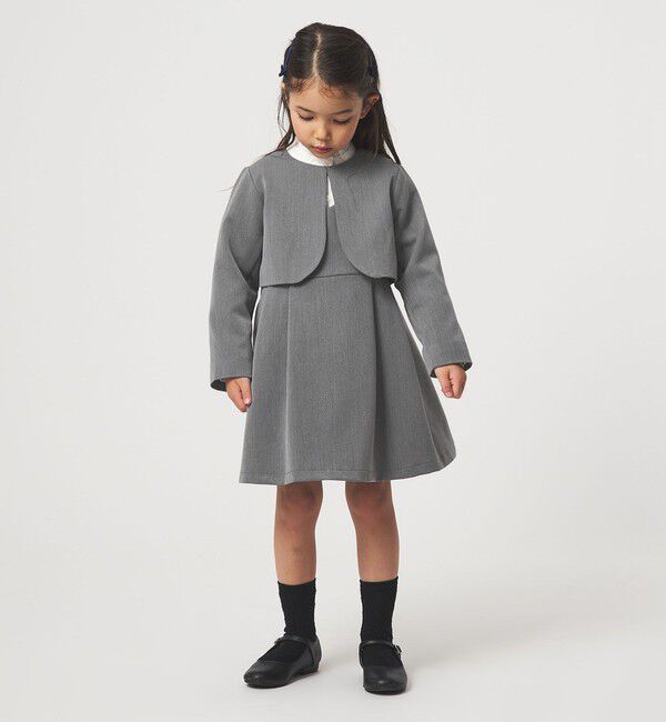 UNITED ARROWS green label relaxing「ボレロ + ジャンパースカート セット / キッズ 110cm-130cm」|ワンピース|